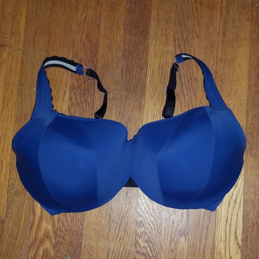 Trusst Lingerie Dahlia bra in Indigo Size 40I NWOT